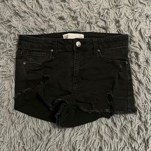 Black venice mid rise RSQ Jean shorts